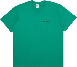 Supreme: Зелёная футболка 