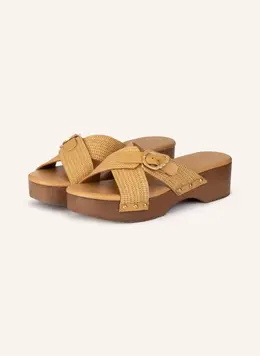 Ancient Greek Sandals: Коричневые сабо