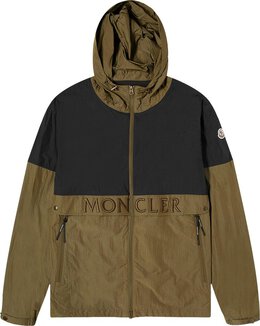 Moncler: Коричневая куртка 