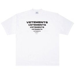 Vetements: Белая футболка 