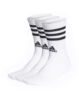 Adidas: Белые носки  Stripes