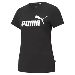 PUMA: Чёрная футболка 