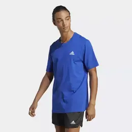 Adidas: Синяя футболка  Essentials