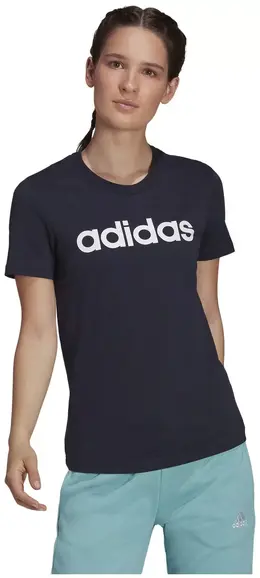 Adidas: Синяя футболка  Essentials