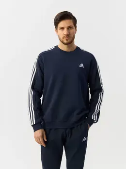 Adidas: Синий свитшот  Essentials