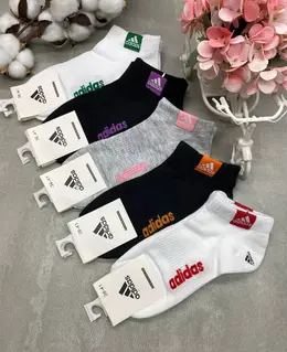 Adidas: Белые носки 