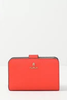 Furla: Оранжевый кошелёк 