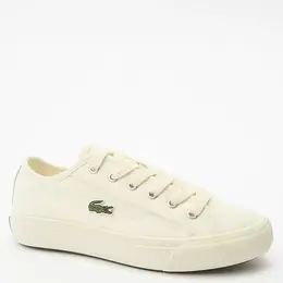 Lacoste: Белые кеды