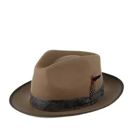 Stetson: Бежевая шляпа 