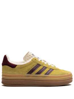 adidas: Жёлтые кроссовки  Gazelle