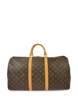 Louis Vuitton Pre-Owned: Коричневая сумка 