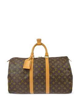 Louis Vuitton Pre-Owned: Коричневая сумка 