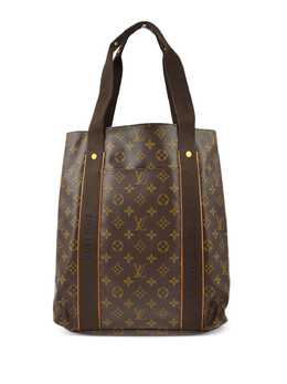 Louis Vuitton Pre-Owned: Коричневая сумка-шоппер