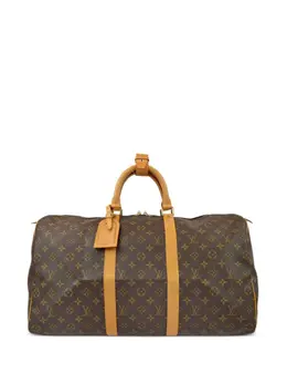 Louis Vuitton Pre-Owned: Коричневая сумка 