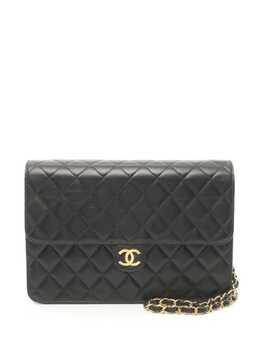 CHANEL Pre-Owned: Чёрная сумка 