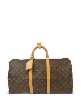 Louis Vuitton Pre-Owned: Коричневая сумка 