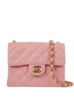 CHANEL Pre-Owned: Розовая сумка 