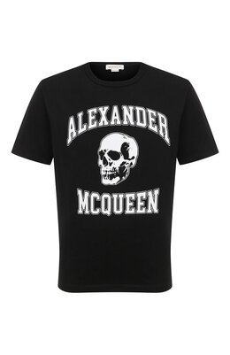 Alexander McQueen: Хлопковая футболка 