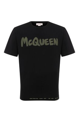 Alexander McQueen: Хлопковая футболка 