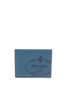 Prada Pre-Owned: Картхолдер с принтом