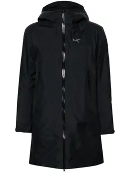 Arc'teryx: Чёрное пальто 