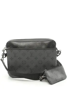 Louis Vuitton Pre-Owned: Чёрная сумка 