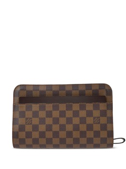 Louis Vuitton Pre-Owned: Коричневый клатч