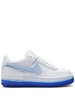 Nike: Голубые кроссовки  Air Force 1 Shadow