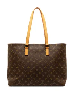 Louis Vuitton Pre-Owned: Коричневая сумка-шоппер