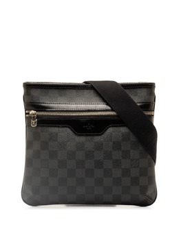 Louis Vuitton Pre-Owned: Чёрная сумка через плечо