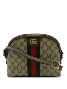 Gucci Pre-Owned: Коричневая сумка через плечо