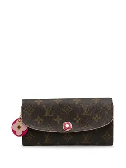 Louis Vuitton Pre-Owned: Кошелёк с цветочным принтом