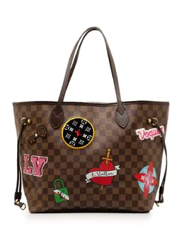 Louis Vuitton Pre-Owned: Коричневая сумка-шоппер