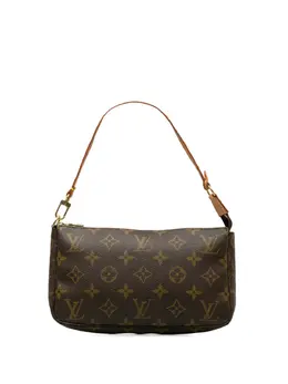 Louis Vuitton Pre-Owned: Коричневая сумка