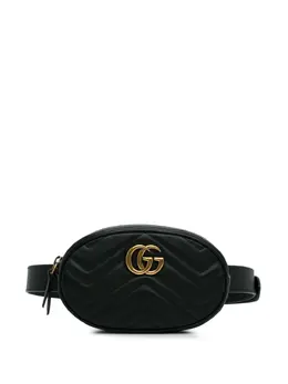 Gucci Pre-Owned: Чёрная сумка