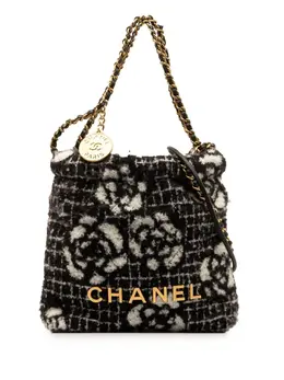 CHANEL Pre-Owned: Чёрная сумка 