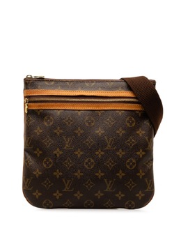 Louis Vuitton Pre-Owned: Коричневая сумка через плечо 