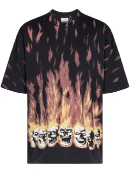 Supreme: Футболка с принтом 