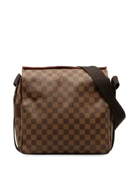 Louis Vuitton Pre-Owned: Коричневая сумка через плечо