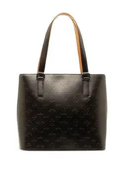 Louis Vuitton Pre-Owned: Серая сумка-шоппер