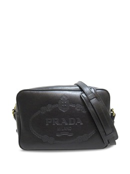 Prada Pre-Owned: Чёрная сумка через плечо