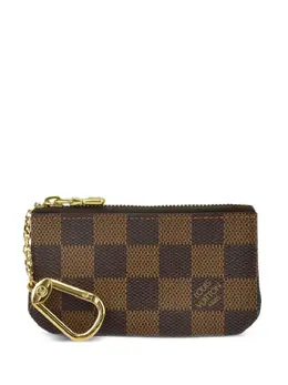 Louis Vuitton Pre-Owned: Коричневый кошелёк