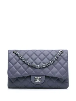 CHANEL Pre-Owned: Фиолетовая сумка 