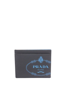 Prada Pre-Owned: Картхолдер с принтом