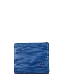 Louis Vuitton Pre-Owned: Голубой кошелёк