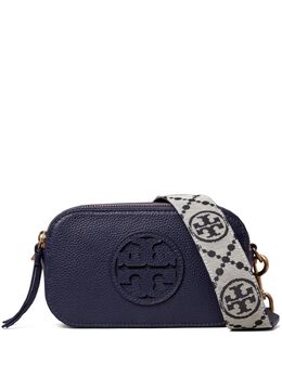 Tory Burch: Синяя сумка  Miller