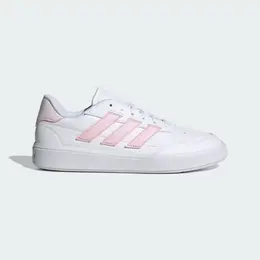 Adidas: Розовые кеды 