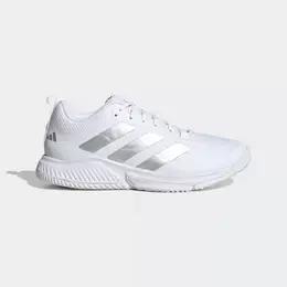 Adidas: Белые кроссовки 