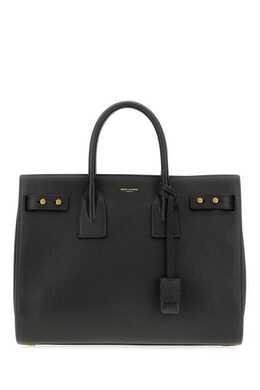 Saint Laurent: Чёрная сумка  Sac de Jour