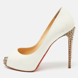 Christian Louboutin: Белые туфли 